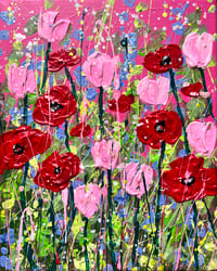 Image 1 of Tulips and Poppies