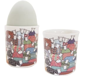 Image of Colouful Sheep Egg Cup