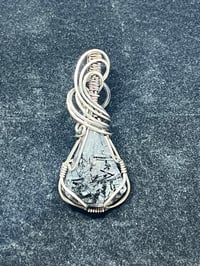 Tourmalinated Quartz in Sterling Silver 