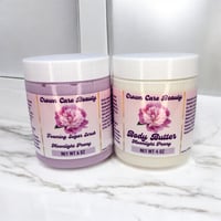 Image 3 of Foaming sugar scrub and body butter set 
