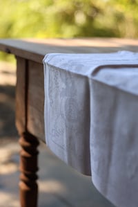 Image 5 of 2 französische Servietten, Monogram  I O 