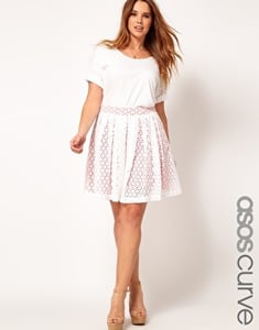 Image of Plus Size Asos Skirt Size: 20