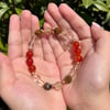 Rutile/Carnelian Bracelet