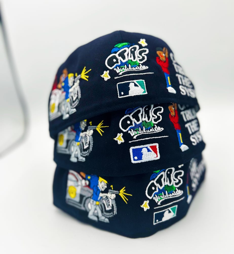 Image of Seattle Mariners Hella Ugly 1of1 Fitted Hats