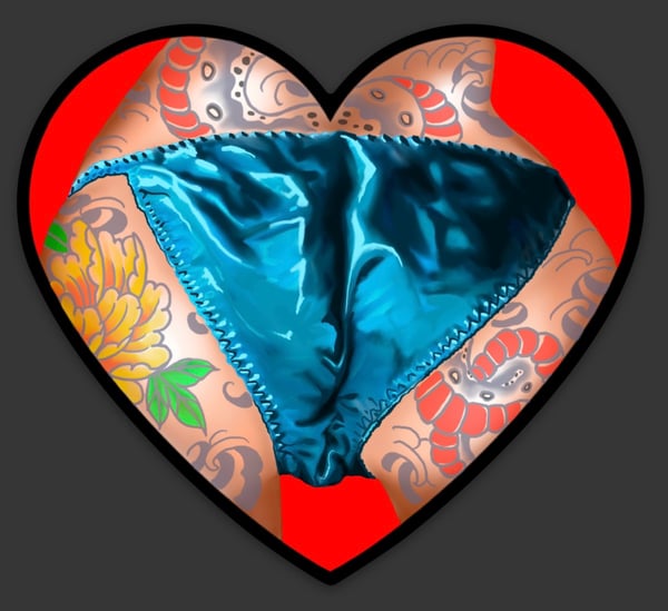 Image of Bodysuit Heart Butt