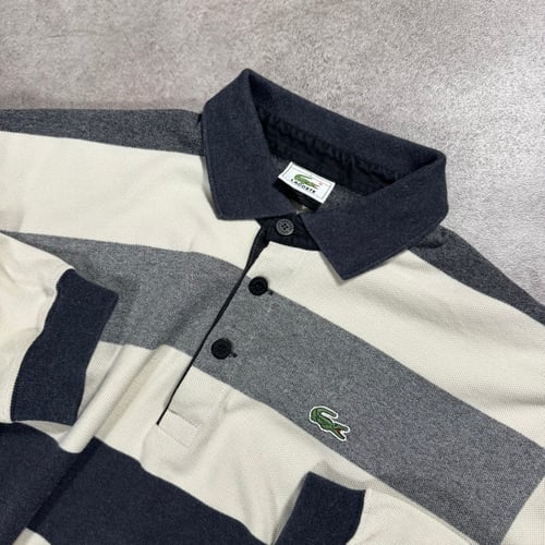 Image of Lacoste Longsleeve Polo Shirt, Size Large