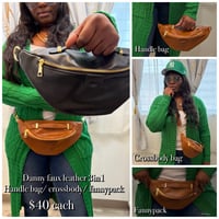 Jasmine 3in1 handle bag/ crossbody/ fannypack