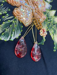 Image 2 of Resin dyed teardrop 