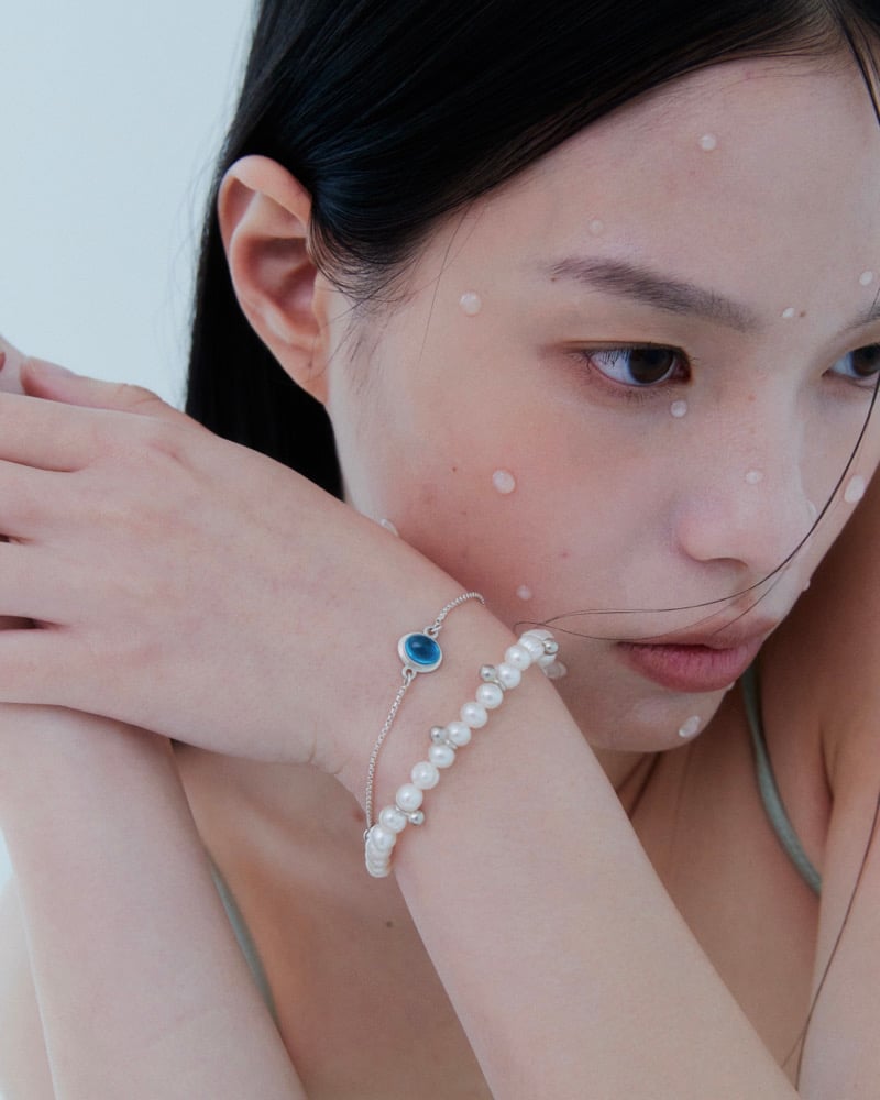 IMPLY — LOWOOL - Dew Pearl Silver Bracelet