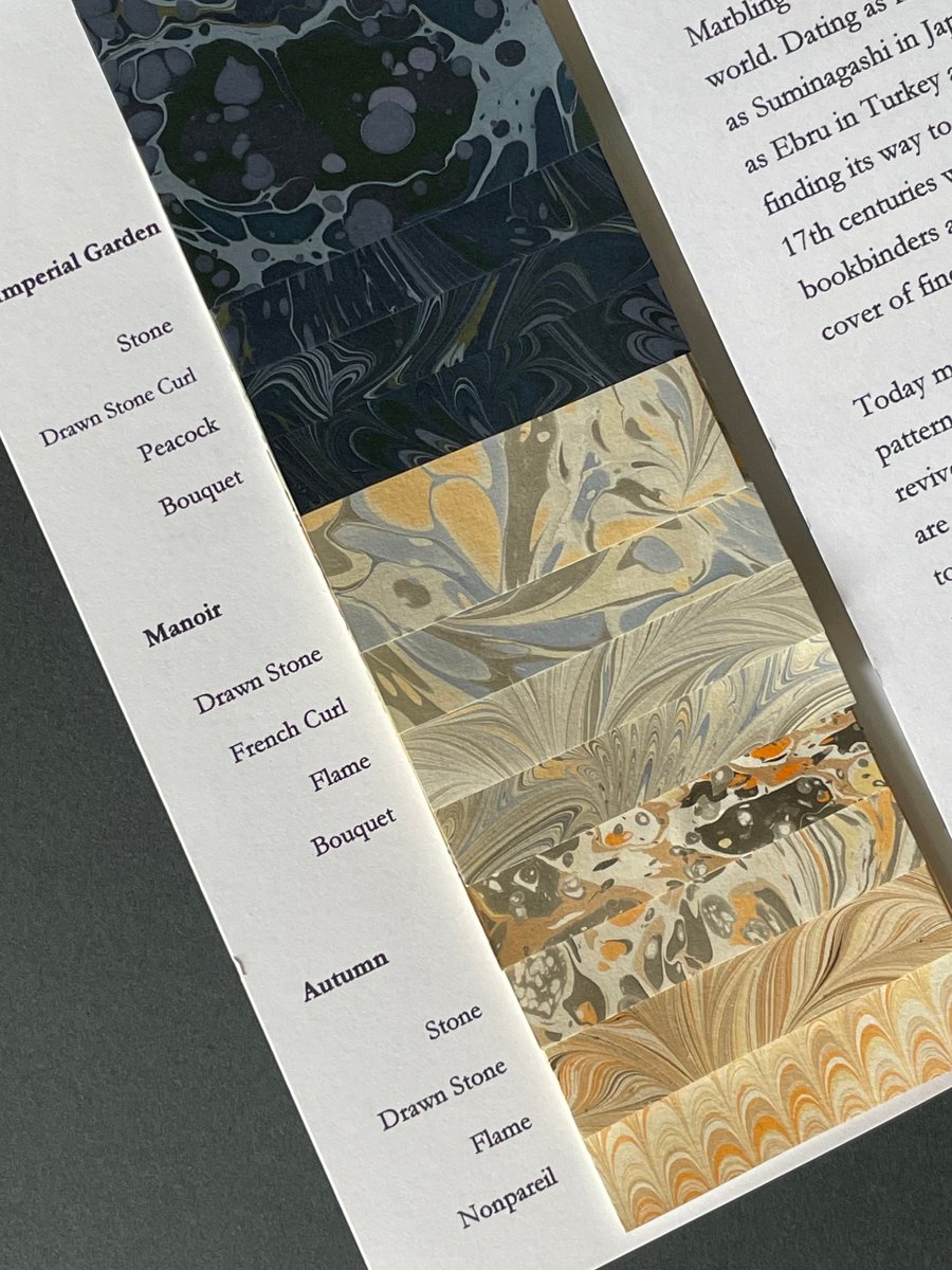 Handmade Books and Marbled Papers