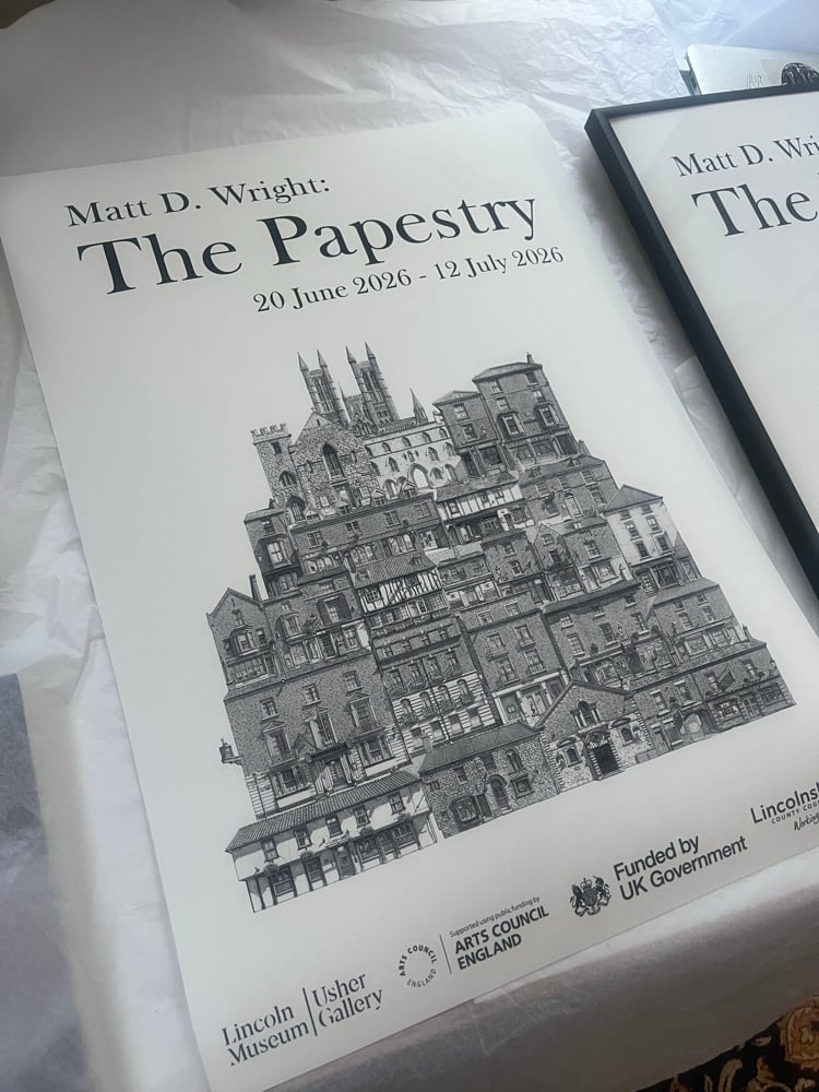 Image of Papestry Exhibition Poster