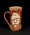 Wooden Face Mug 