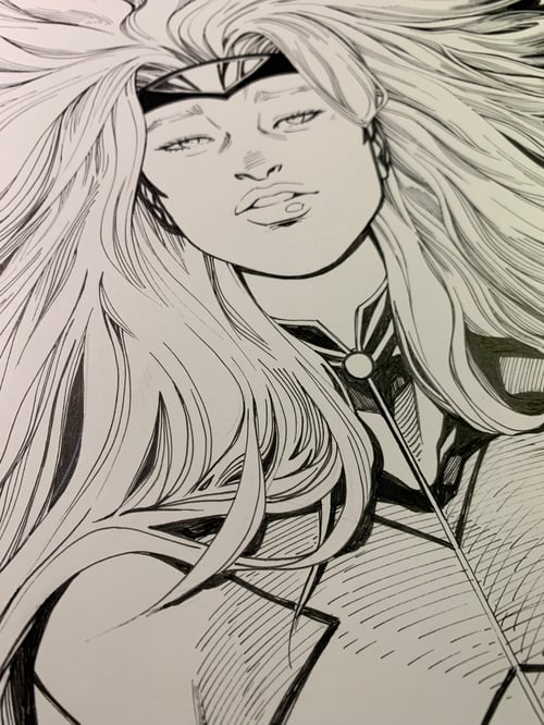 Image of JEAN GREY #1 page01 original art