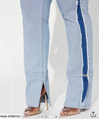 Image 2 of Wait for me straight leg jeans