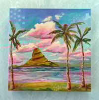 Image 1 of “Mokoli’i Sway", 16x16" original painting