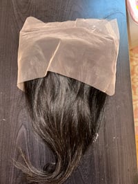 Image 1 of 16 inch straight 360 frontal