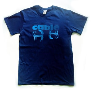 Image of Mens T-shirt. Navy