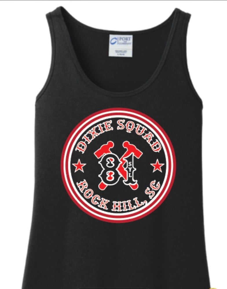 Black Dixie squad woman’s Tanks