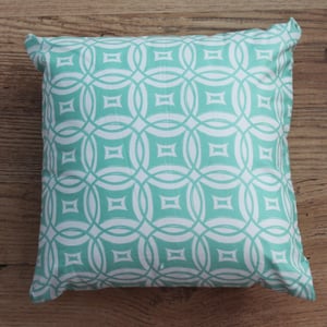 Image of Handmade Cushion - Circle Print