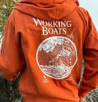 Image 1 of Working boats hooded sweatshirt