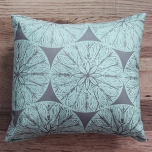 Image of Handmade Cushion - Feather Print