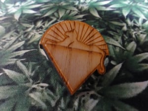 Image of Cats Under The Stars Wood Pin