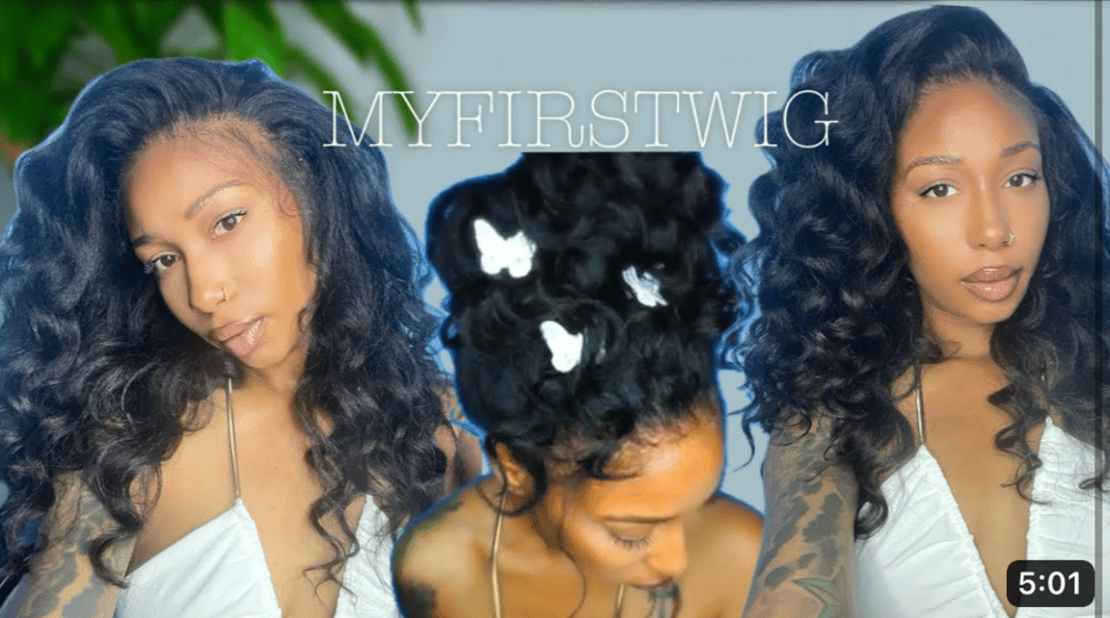 Image of Glueless Kinky Straight Lace Wig 