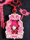 The Radio Demon Portrait Keychain 