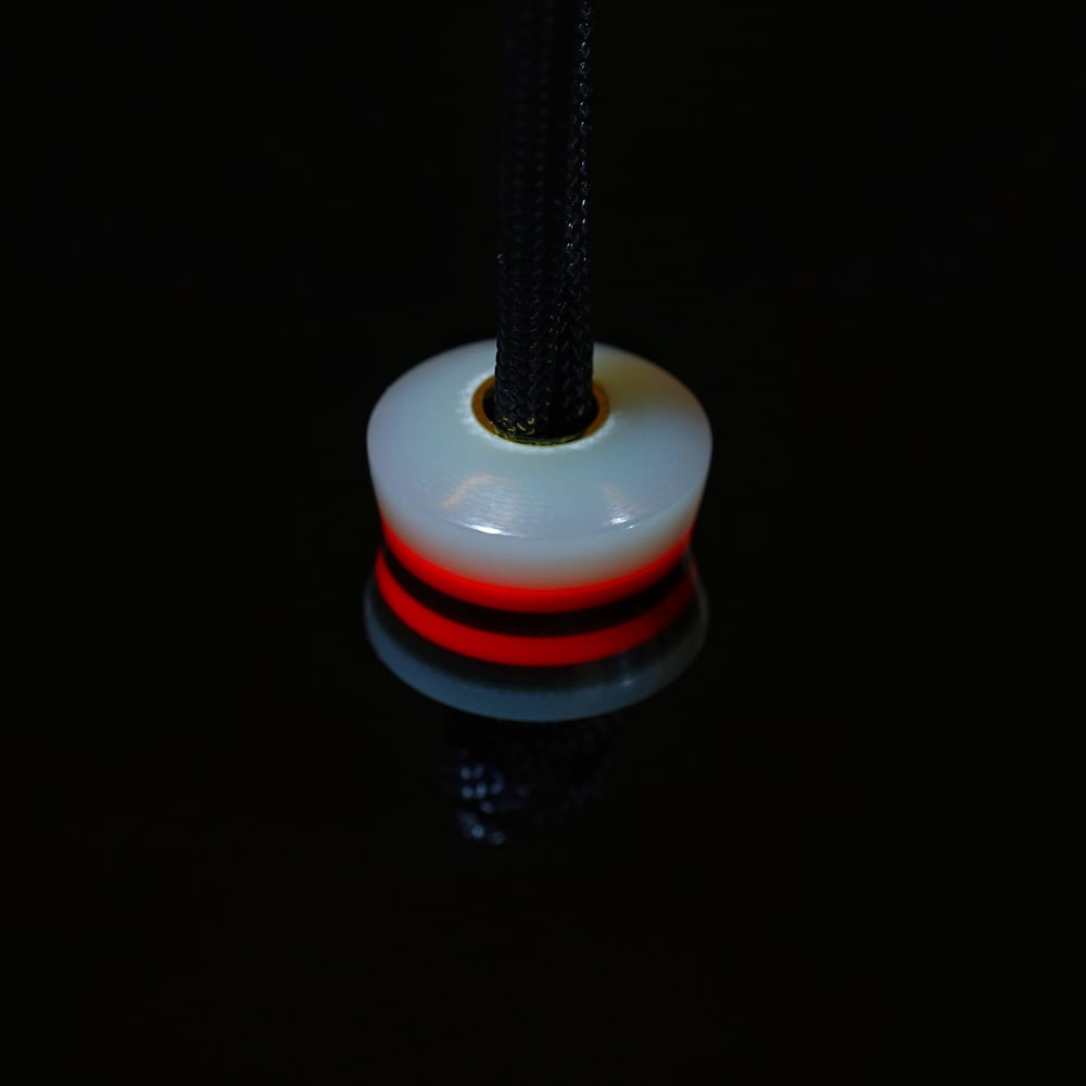 Shark Food EDC lanyard beads (GLOW)