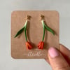 Orange Tulip Stems