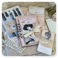 Image 3 of Vintage french lace samples pouch