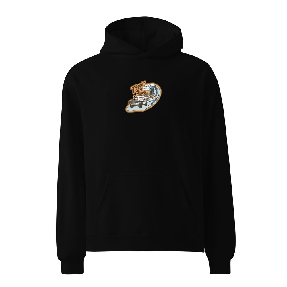 Image of Troopy Gear Australia Surfer Unisex Oversized Hoodie