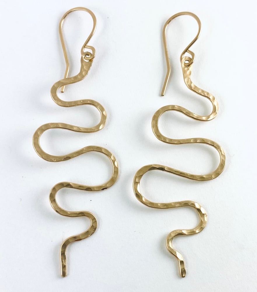 Image of Hanging Golden Snakes 