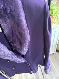 Image 3 of Vintage top purple jacket 