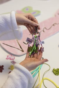 Image 2 of Trinket Keyring workshop at spring store Norwich 