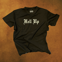 Image 4 of Black Hell Up Tee Oversized