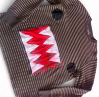 Image 2 of Domo striped long sleeve ♡ (L)
