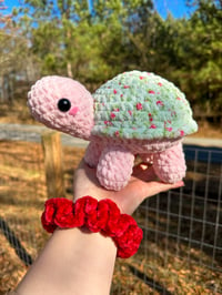 Image 1 of Blossom The Cherry Blossom Turtle (MADE TO ORDER)