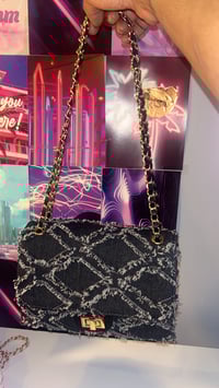 Black Jean Purse