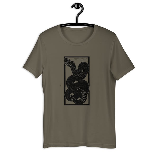 Snake Linocut