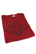 Image of Logo T-Shirt Cardinal Red and Black