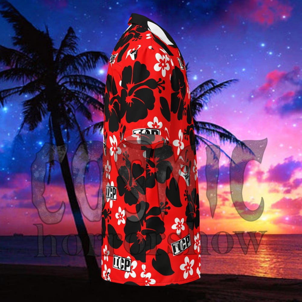 Red and Black COC - Jugg Island button up