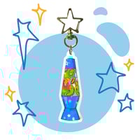 lava lamp keychain
