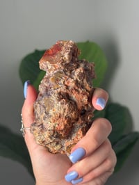 Image 3 of XL RED AND YELLOW LAGUNA AGATE WITH PARALAX