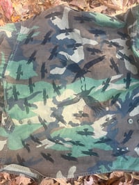Image 3 of Special print, Reflection crow camo jacket. Medium