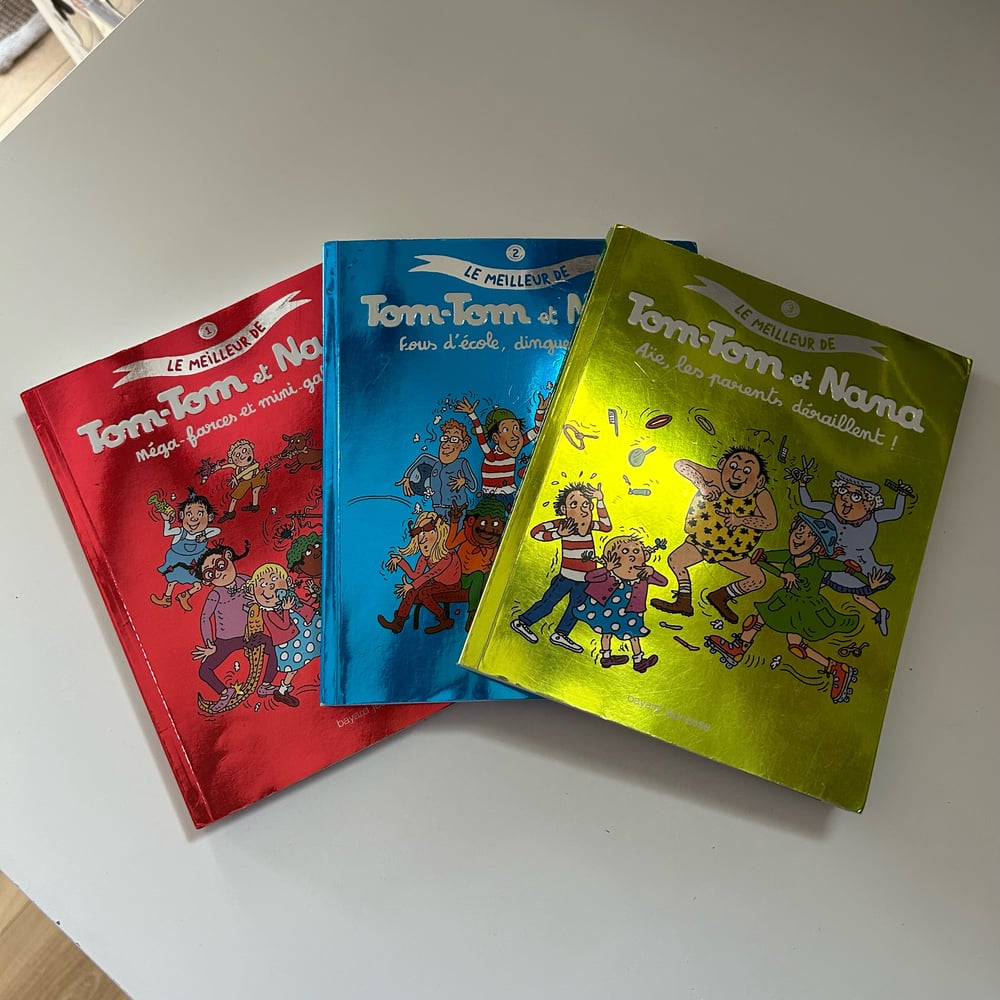 Image of LOT 3 LIVRES "LE MEILLEUR DE TOM-TOM ET NANA"