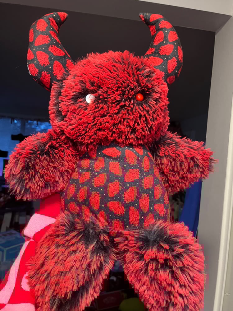 Image of Mr. Tik the Heart Devil Plush!
