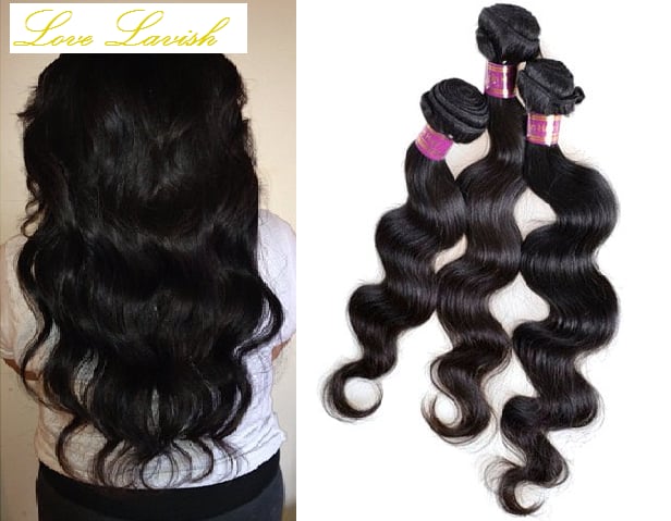 Image of Virgin Peruvian Hair (Body Wave) 100g/ 1 pieces
