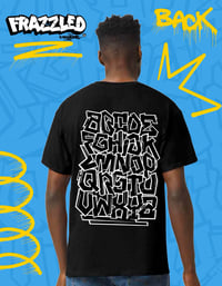 Image 3 of Frazzled Tee +Zine + Sticker Deal ! 