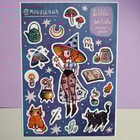 Image 4 of Little Witch - vinyl sticker set